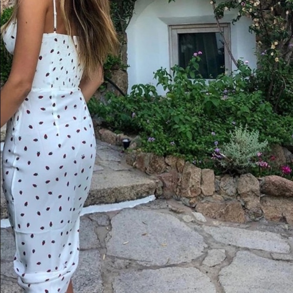 The Strawberry Midi Dress - Picture 2 of 11